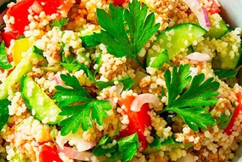 Receita salada de quinoa