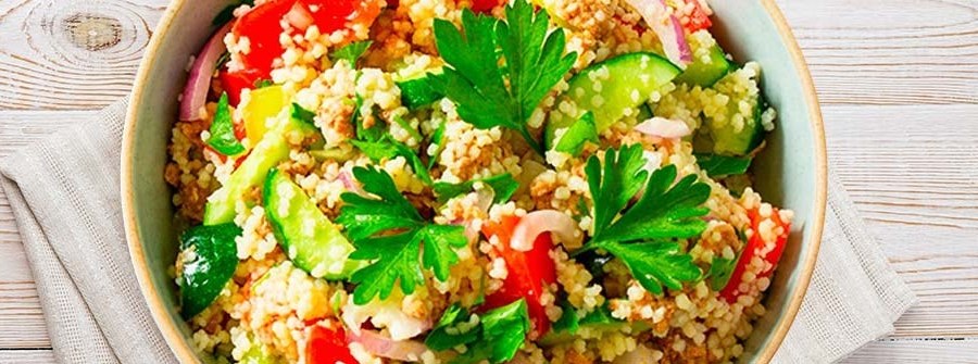 Receita salada de quinoa
